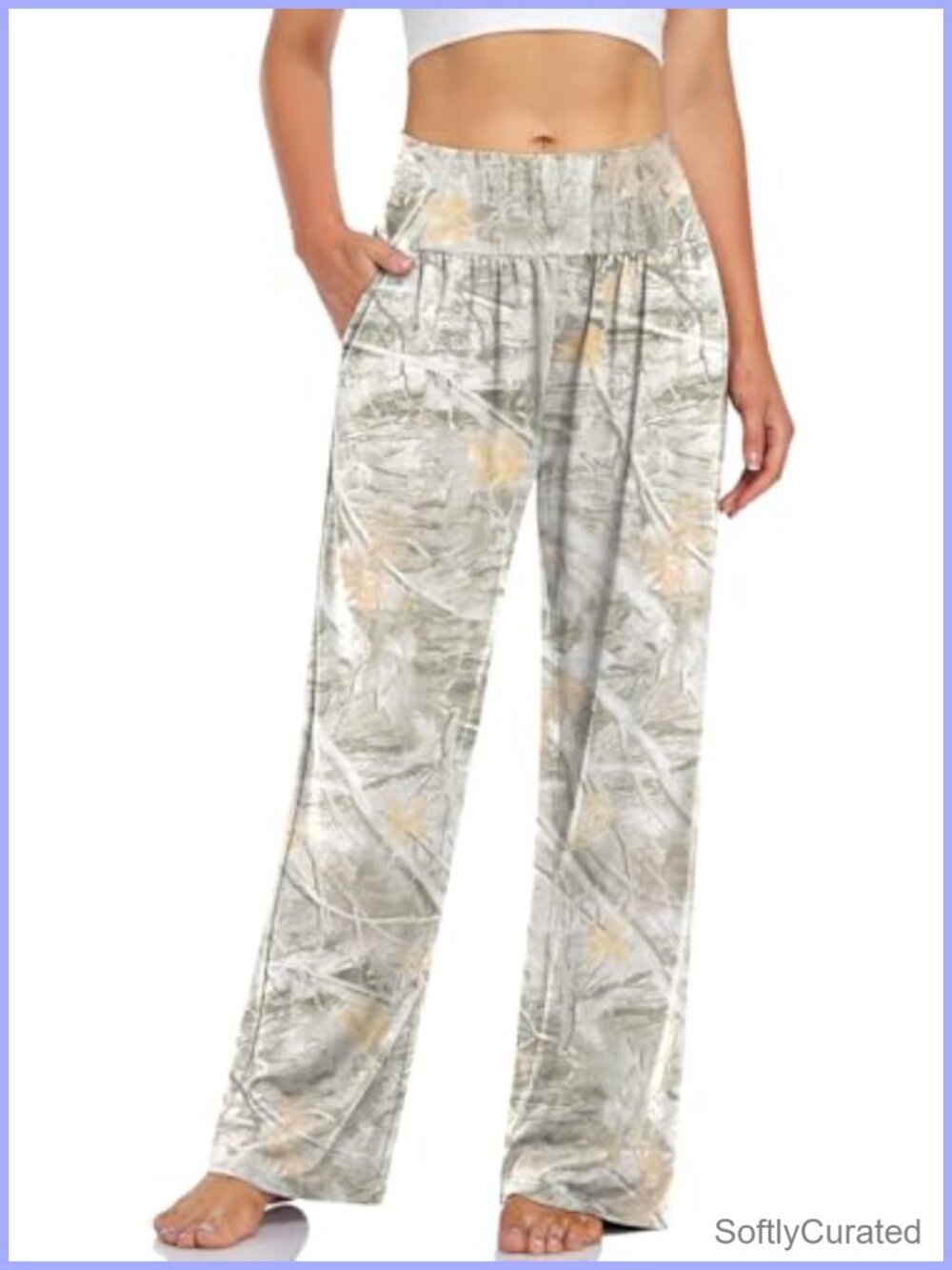 Wide Leg Lounge Pants High Waisted Casual Sweatpants Pockets